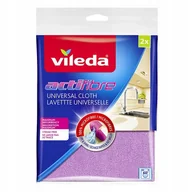 Akcesoria i części AGD - ŚCIERKA ŚCIERECZKA FIOLETOWA NIEBIESKA MIKROFIBRA VILEDA ACTIFIBRE 2szt - miniaturka - grafika 1