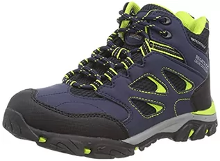 Buty dla chłopców - Regatta Unisex Chaussures Techniques De Marche Junior Holcombe buty trekkingowe, niebieski - Navy Lime Punch - 39 eu - grafika 1
