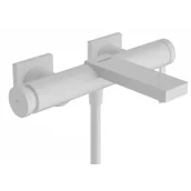 Baterie wannowe i prysznicowe - HANSGROHE 73420700 Tecturis E Jednouchwytowa bateria wannowa natynkowa Biały Matowy - miniaturka - grafika 1