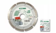 Tarcze do pił - STALCO Tarcza diamentowa segmentowa 115mm standard - miniaturka - grafika 1