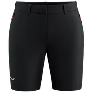 Spodnie sportowe damskie - Salewa PUEZ TALVENA DST SHORTS W black out 42/XL - miniaturka - grafika 1