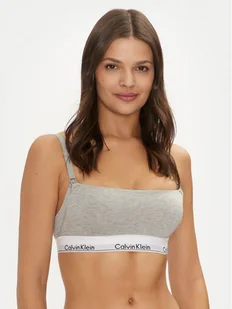 Calvin Klein Underwear Biustonosz do karmienia 000QF7905E Szary - Bielizna sportowa damska - miniaturka - grafika 1