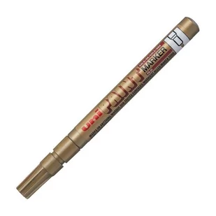 Uni Marker olejowy 0.8-1.2mm złoty okrągły PX21 - Markery permanentne - miniaturka - grafika 1