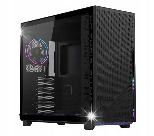 Obudowa do komputera Gigabyte Aorus C400 Glass ARGB Midi Tower ATX Czarna