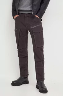 G-Star Raw spodnie męskie kolor szary w fasonie cargo - Spodnie męskie - miniaturka - grafika 1