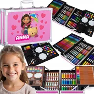 Masy plastyczne - ZESTAW ARTYSTYCZNY DO MALOWANIA KOCI DOMEK GABI GABY PREZENT MIKOŁAJ ŚWIĘTA - miniaturka - grafika 1