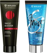 Balsamy i kremy do opalania - Soleo Tan Technology Tingle Booster + So Moist Po Opalaniu Gratis - miniaturka - grafika 1