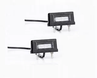 2X Lampa 1 Funkcyjna Tablicy Rejestracyjnej Led - Oświetlenie samochodowe - akcesoria - miniaturka - grafika 1