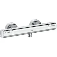 Baterie wannowe i prysznicowe - Roca T-500 bateria prysznicowa ścienna termostatyczna chrom A5A2E18C00 - miniaturka - grafika 1