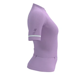 COMPRESSPORT Koszulka kompresyjna do biegania damska TRAIL POSTURAL SS TOP lupine - Koszulki sportowe męskie - miniaturka - grafika 3