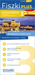 Edgard Hiszpański Fiszki PLUS dla średnio zaawansowanych 3 - Joanna Ostrowska - Książki do nauki języka hiszpańskiego - miniaturka - grafika 2