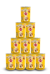 Pedigree junior kura w galarecie 400 g x24 - Mokra karma dla psów - miniaturka - grafika 1