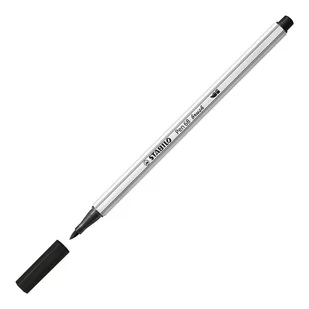 Pisak Pen 68 Brush Czarny, Stabilo - Zabawki kreatywne - miniaturka - grafika 1