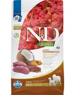 Sucha karma dla psów - FARMINA N&D Quinoa Dog Adult Medium Maxi Skin and Coat Venison Coconut 2,5 kg dla ras średnich i dużych - miniaturka - grafika 1