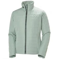 Kurtki damskie - Kurtka ocieplana damska Helly Hansen Crew Insulator Jacket 2.0 - Eucalyptus - miniaturka - grafika 1