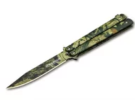 Noże - Boker Nóż składany motylek Magnum Balisong Camo (06EX403) T 06EX403 - miniaturka - grafika 1