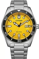 Zegarki męskie - Zegarek Citizen AW1760-81Z, srebrny, Bransoletka - miniaturka - grafika 1