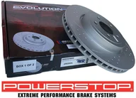 Tarcze hamulcowe - Przednia WIERCONA NACINANA tarcza hamulcowa 345mm POWERSTOP EVOLUTION Chrysler 300C - miniaturka - grafika 1