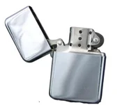 Trafika - Zapalniczka Benzynowa Gentelo Srebrna - miniaturka - grafika 1