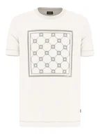 Koszulki męskie - JOOP! T-Shirt 17 JJ-21Bajo 30047429 Beżowy Modern Fit - miniaturka - grafika 1