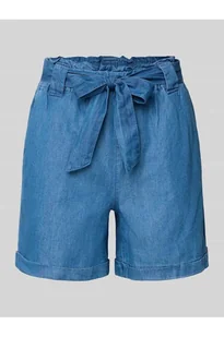 Szorty jeansowe o luźnym kroju z mieszanki bawełny i lyocellu model BEA SMILLA - Only - Spodnie sportowe damskie - miniaturka - grafika 1