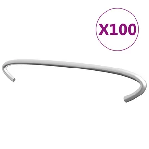VidaXL Stężenia do gabionów, 100 szt., galwanizowana stal, 15 cm 145618         VidaXL - Akcesoria do ogrodzeń - miniaturka - grafika 1