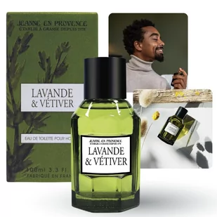 Jeanne en Provence - Lavande & Vétiver Orzeźwiająca i aromatyczny perfum dla mężczyzn 100ml - Wody i perfumy męskie - miniaturka - grafika 1