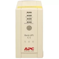 Zasilacze awaryjne UPS - APC Back-UPS CS 500 (BK500EI) - miniaturka - grafika 1