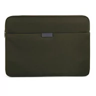 Torby na laptopy - UNIQ torba Bergen laptop Sleeve 14" oliwkowy/olive green - miniaturka - grafika 1