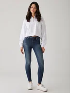 Spodenki damskie - LTB Dżinsy "Amy" - Skinny fit - w kolorze granatowym - miniaturka - grafika 1