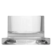 Świeczniki - Świecznik szklany 7,1 x 4,2 cm transparentny Bolsius - miniaturka - grafika 1