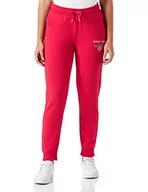 Spodnie damskie - GANT Damskie spodnie dresowe D1. Banner Shield Sweat Pants spodnie rekreacyjne, Raspberry RED, standardowe - miniaturka - grafika 1