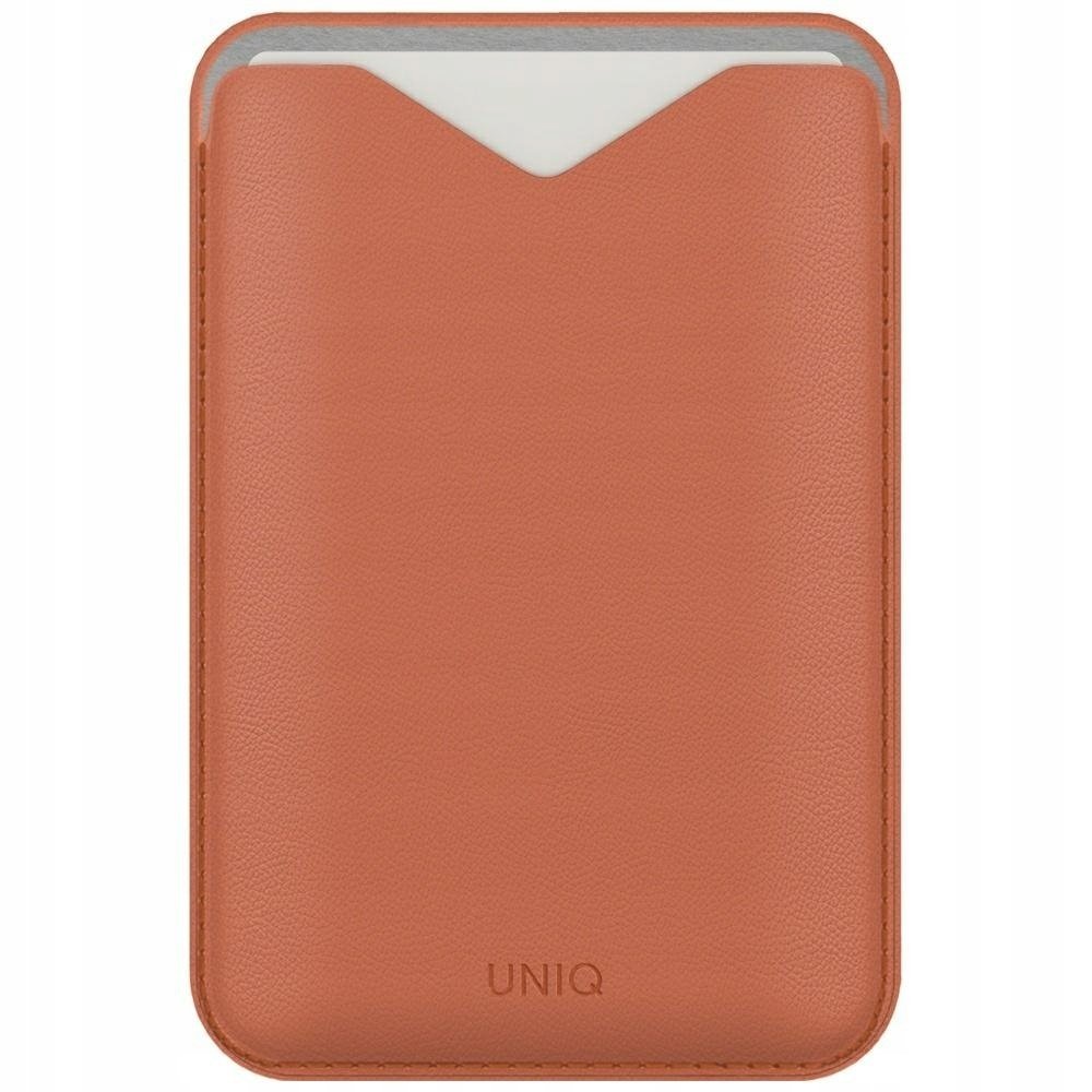 Magnetyczny portfel Uniq Lyden Evo stojak na telefon terracotta