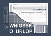 Druki akcydensowe - Wu Wniosek o urlop Michalczyk&Prokop a6 515-5 - miniaturka - grafika 1