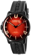 Zegarki męskie - Zegarek U-BOAT 8697/B DARKMOON 44MM RED IPB SOLEIL - miniaturka - grafika 1