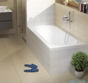 Riho Carolina wanna prostokątna 190x80cm z hydromasażem Air prawa B057007005 - Wanny z hydromasażem - miniaturka - grafika 3