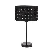 Lampy stojące - Lampa stołowa do salonu, sypialni, Remon, 25x49 cm, czarny - miniaturka - grafika 1
