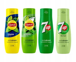 Syrop koncentrat do wody SodaStream Lipton Zitrone Ice Tea 440 ml - Syropy i koncentraty owocowe - miniaturka - grafika 1