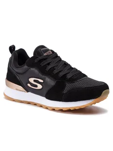 Skechers Damskie sneakersy Retros Og 85, Black Suede Nylon Mesh Rose Gold Trim, 36 EU - Sneakersy damskie - miniaturka - grafika 2