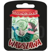 Magnesy - PAN DRAGON Magnes I love Poland Warszawa ILP-MAG-A-WAR-27 - miniaturka - grafika 1