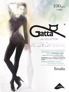 Rajstopy Gatta Rosalia 100 Den Mikrofibra Kryjące - Rajstopy - miniaturka - grafika 1
