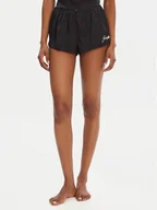 Piżamy damskie - Juicy Couture Szorty piżamowe JCLHS125512 Czarny Regular Fit - miniaturka - grafika 1