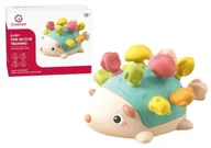 Zabawki sensoryczne - Jeżyk sensoryczny z kolorowymi patyczkami - Leantoys - miniaturka - grafika 1