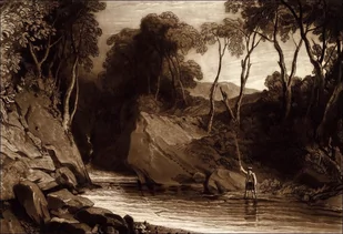 Galeria Plakatu, Plakat, Near Blair Athol, Scotland (Liber Studiorum, part VI, plate 30), William Turner, 60x40 cm - Plakaty - miniaturka - grafika 1
