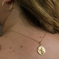 Naszyjniki - Naszyjnik pozłacany HERA - miniaturka - grafika 1