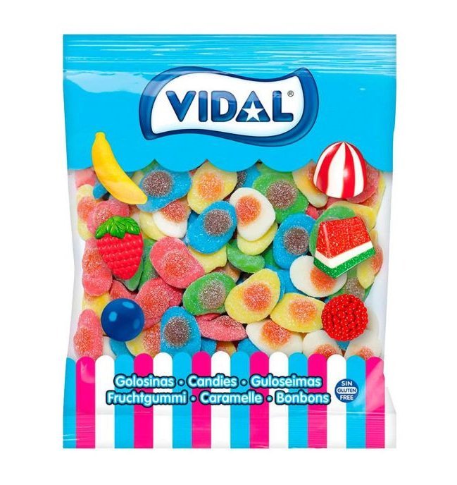 Vidal żelki jajka sadzone kolorowe owocowe 1,5 kg