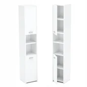 Szafki łazienkowe - Słupek Łazienkowy Biały 30 CM Szafka Łazienkowa Stojąca Meble Do Łazienki - miniaturka - grafika 1