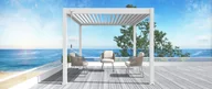 Kratki i pergole - Pergola tarasowa ELEGANCE 3x3 White - Gutroof - miniaturka - grafika 1