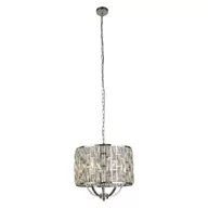 Lampy sufitowe - Searchlight Lampa wisząca Bijou z kryształowym kloszem, 44cm - miniaturka - grafika 1