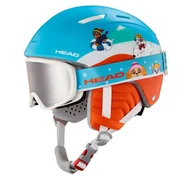 Kaski narciarskie - Kask narciarski Head Mojo Set 328513 Blue - miniaturka - grafika 1
